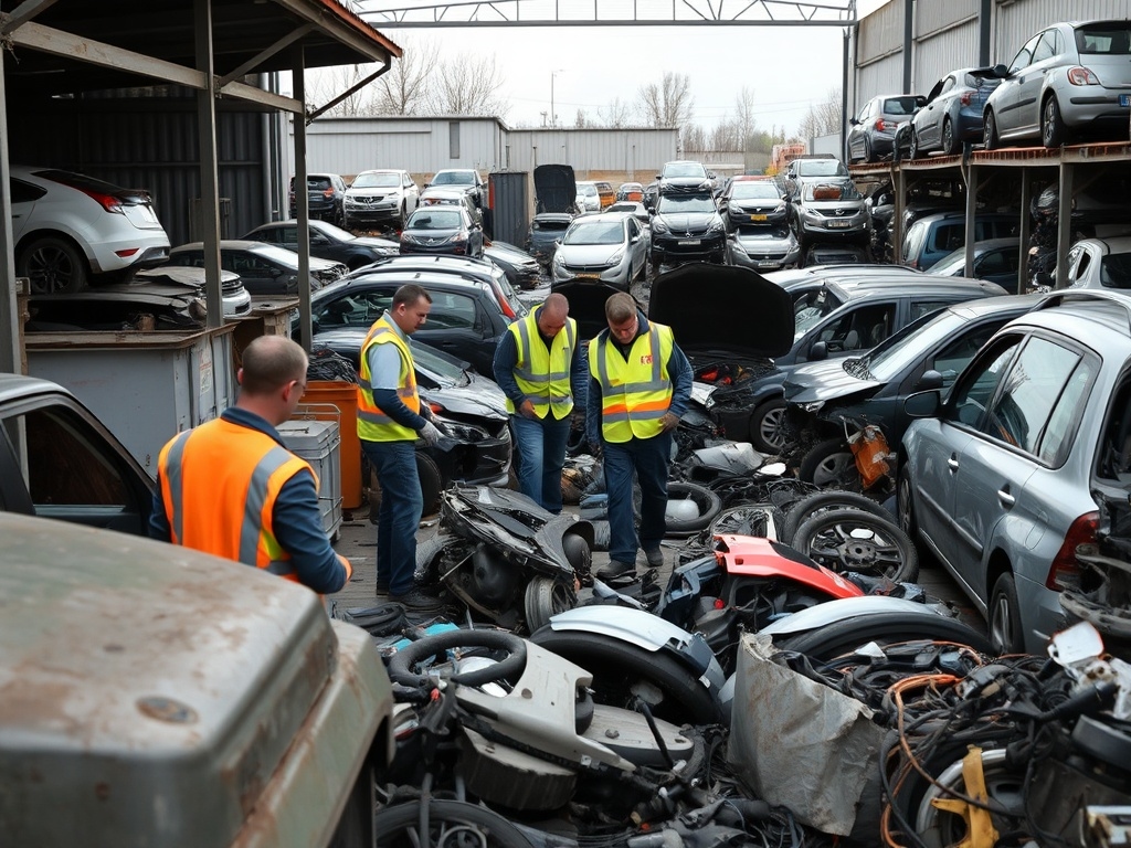 Privat verschrotten oder an Schrotthändler verkaufen? – Die Autoverwertung Brühl spart Zeit